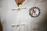 Жилетка в традиционном стиле из плотного льна