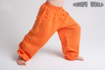 Штаны тренировочные детские из льна